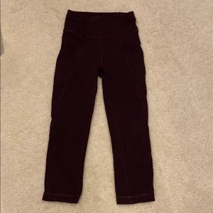 Lululemon Cropped Pants Size 2